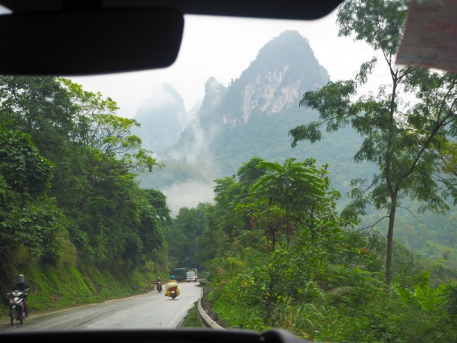 Carreteras por el Norte de Vietnam